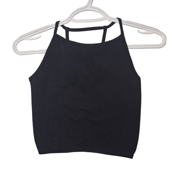 Mono B Think Racerback Black Activewear Tank Medium - Picture 1 of 3